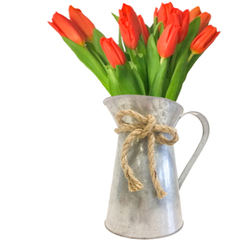 Tulipanes en Jarra