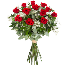 Ramo 12 Rosas Lujo